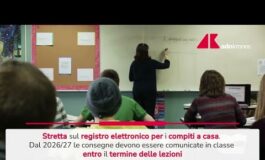 Stretta sul registro elettronico per i compiti a casa 265x160