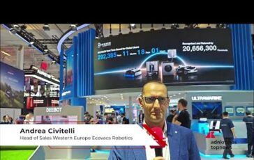 tech ifa 2026 civitelli ecovacs robotics leader globali in robotica per pulizia di casa 2