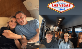 Totti compie 50 anni e vola a. Las Vegas il compleanno con la famiglia allargata 265x160