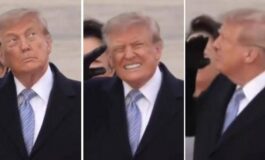Trump accoglie Xi passa il jet e il presidente americano si spaventa 265x160