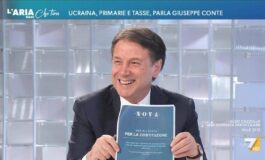 Ucraina Conte Con le armi abbiamo dato ora negoziato 265x160