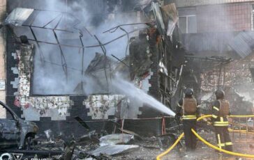 Ucraina sotto attacco pioggia di droni e bombe russe morti e decine di feriti 364x230