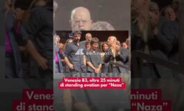 Venezia 83 oltre 25 minuti di standing ovation per Naza 265x160