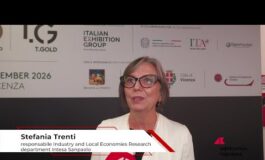 Vicenzaoro Trenti Intesa Sanpaolo Export italiano regge nonostante contesto internazionale 265x160