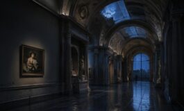 Acqua inesperta nei Uffizi: il Bacco di Caravaggio sotto il lucernario