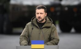 L'aereo di Zelensky è stato sfiorato da un drone