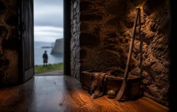 Duchessa Rothesay partecipa al shinty sull’isola di Bute