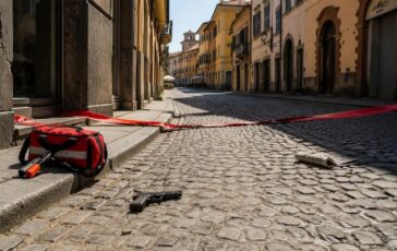 Wounded by a gunshot in Cassano d'Adda: what happened?