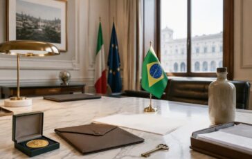 Il ministro degli Esteri onorato con l'Ordine al Merito Industriale di San Paolo