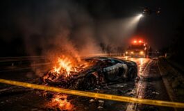 Incidente mortale a Parigi: Lamborghini Aventador si schianta e brucia