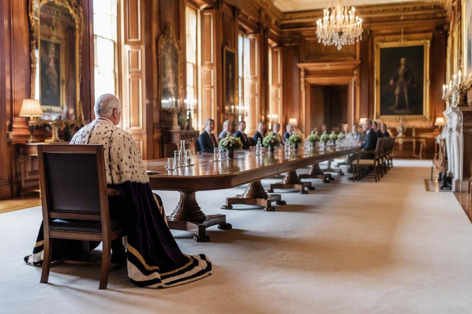 Incontro a Dumfries House: Carlo III invita le big tech a controllare l'IA