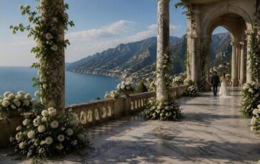 Matrimonio di Ilary Blasi e Bastian Muller nella Costiera Amalfitana