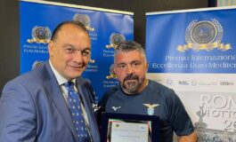A Gattuso il Premio Eccellenza Euro Mediterraneo I giovani vanno ascoltati alla Lazio nessun alibi 265x160