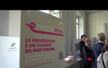 Al via la 16esima edizione di FrecciaRosa la prevenzione viaggia in treno 364x230