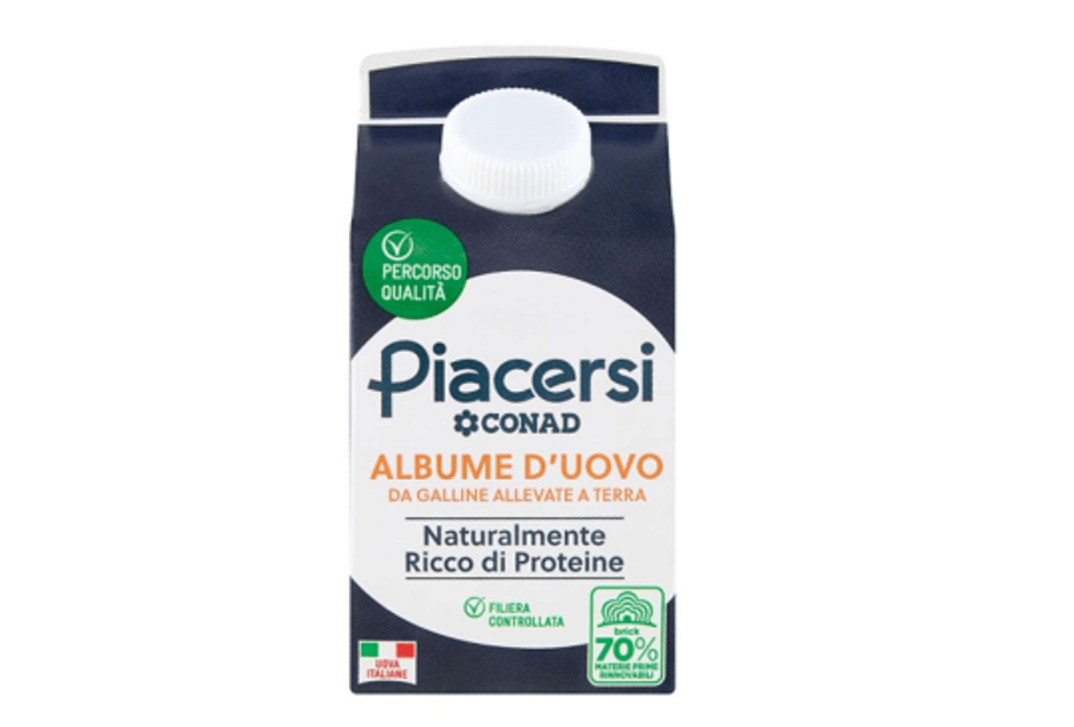 Albume d'uovo richiamato dai supermercati Conad: "Rischio salmonella"