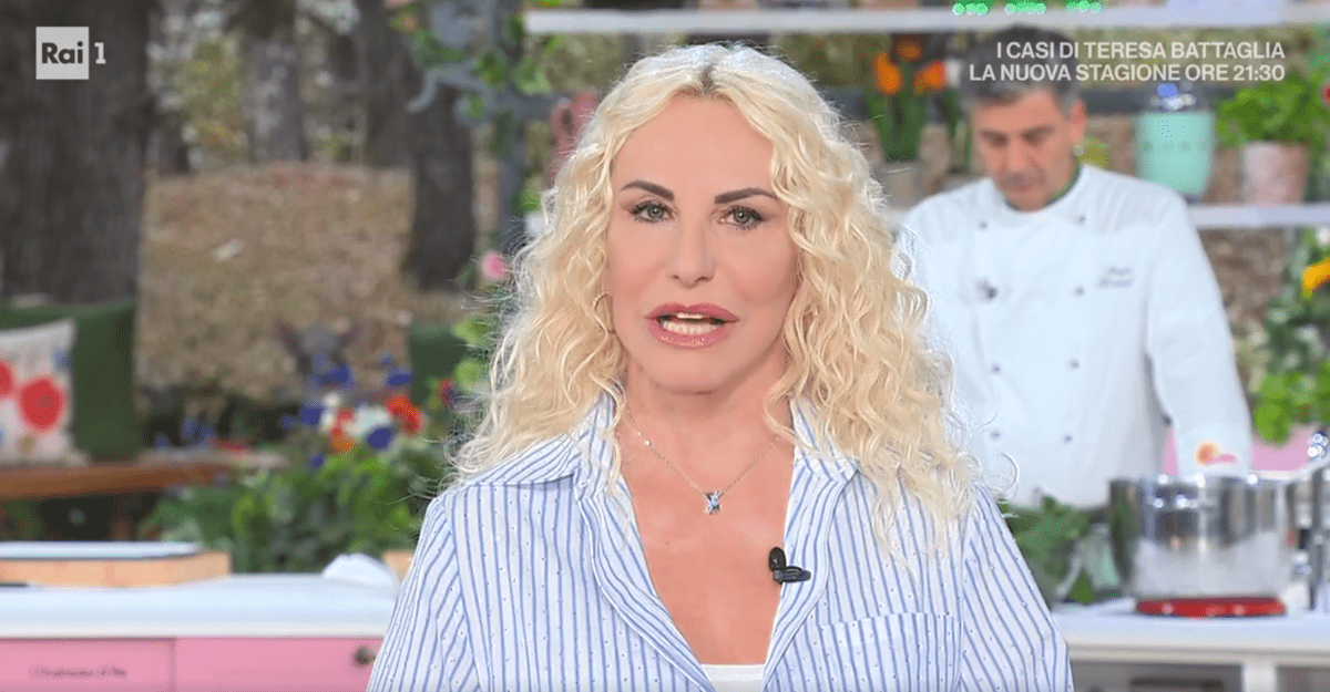 Antonella Clerici commossa, l'annuncio in diretta: "È morto il marito di Giusina Battaglia"
