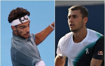 Atp Lione oggi derby in semifinale tra Cobolli e Musetti Diretta 364x230