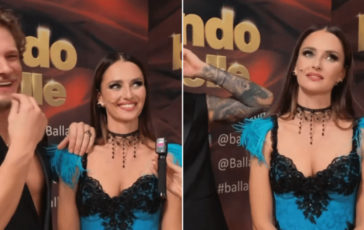 Ballando Safroncik Lini off camera Non mi toccare. Cose successo dietro le quinte 364x230