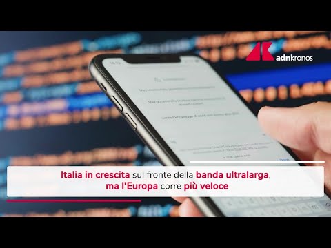 Banda ultralarga, Italia avanza ma divario digitale resta