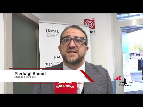 Biondi: ""Nuovo centro protesico Inail all'Aquila innalza il livello di civiltà della comunità""