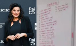 Bufera social su Bar Centrale nella storia di Elisa Isoardi spunta il totomorte sulla bacheca della redazione 265x160