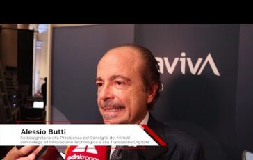 Butti Sottosegretario Innovazione tecnologica Almaviva sposa perfettamente logica legge AI 364x230