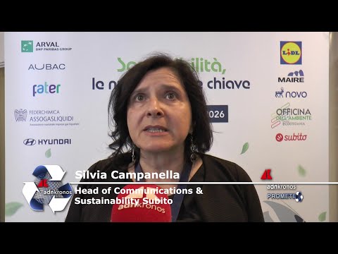 Campanella (Subito): ""Campo in evoluzione, per noi è essenziale circolarità""