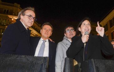 Campo largo venerdi incontro Pd M5S Avs in attesa dei centristi. Scoppia caso Acerbo 364x230