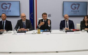 Caro carburanti G7 si mobilita Misure decisive. Macron Lavoriamo per ridurre prezzi. Meloni Sostegno ad azione coordinata su scorte 364x230