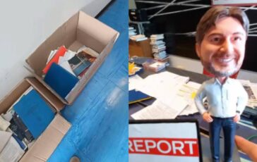 Caso Report Ranucci fa gli scatoloni e lascia la redazione Finisce storia durata 20 anni IL VIDEO 364x230