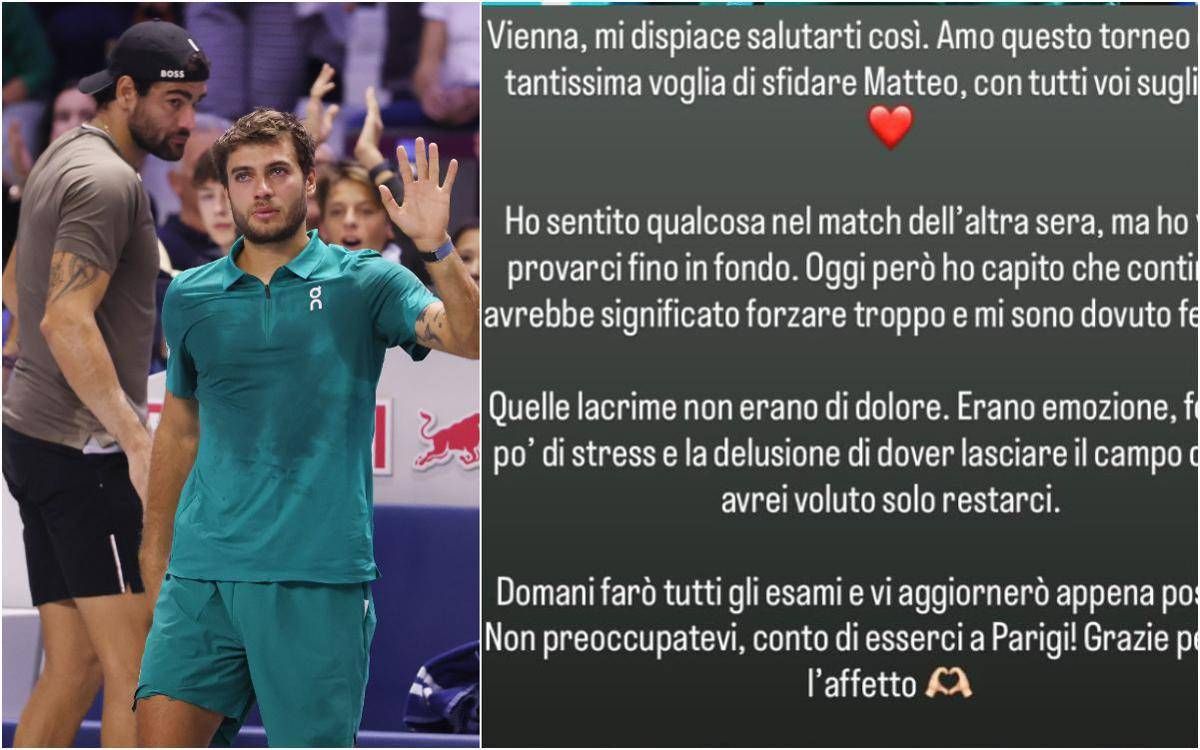 Cobolli: "Contro Berrettini lacrime di emozioni, conto di esserci a Parigi"