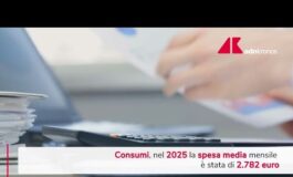 Consumi Istat nel 2025 spesa famiglie a 2.782 euro 265x160