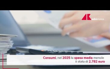 Consumi Istat nel 2025 spesa famiglie a 2.782 euro 364x230