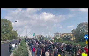 cortei a milano migliaia di manifestanti invadono la tangenziale 2