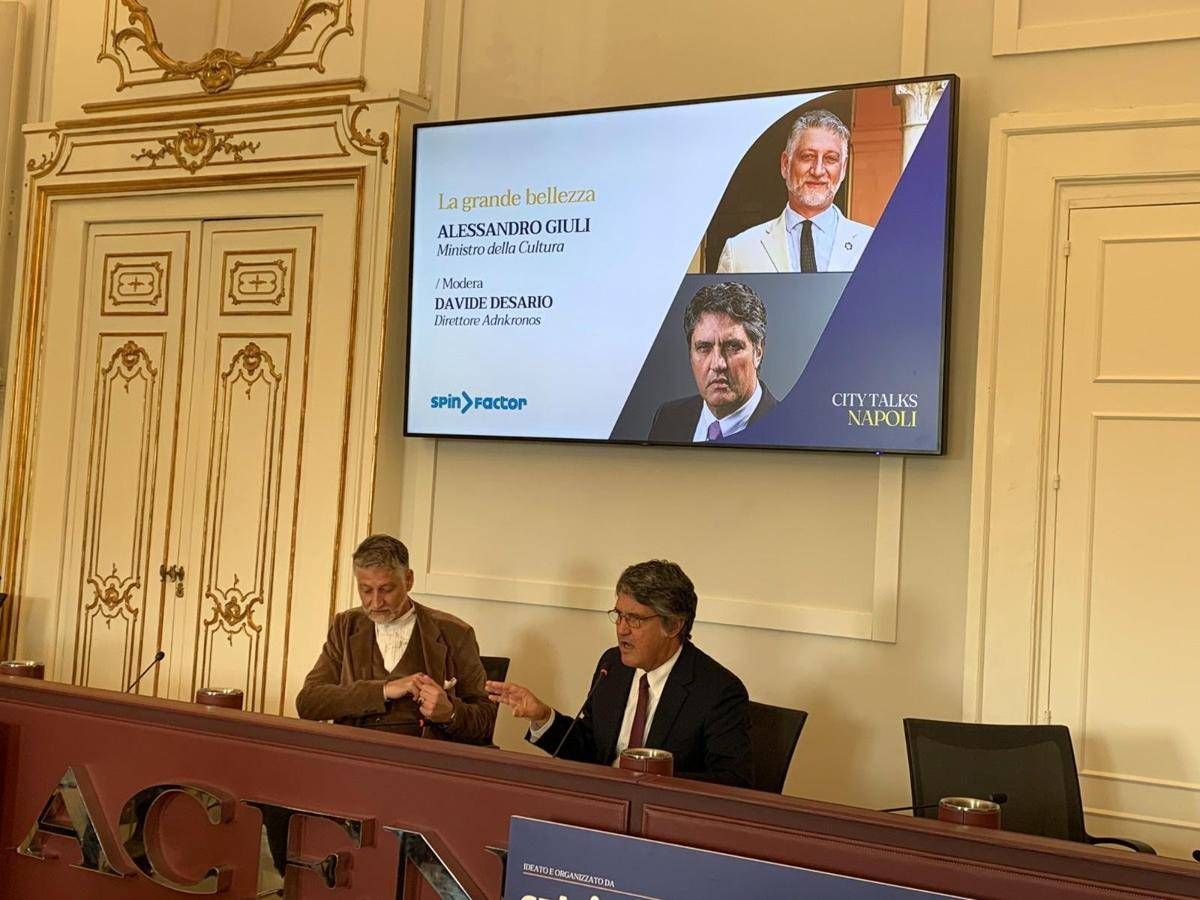 Cultura, Giuli: "Sul settore il più grande taglio di tasse del governo"
