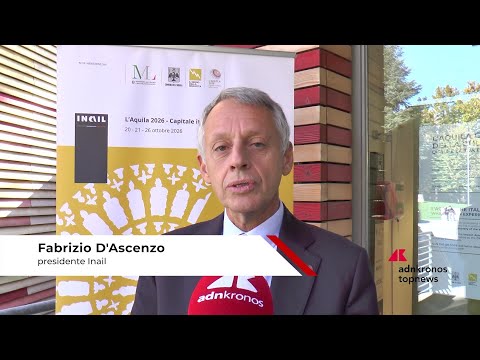 D'Ascenzo (Inail): ""Fatti concreti per le persone con il nuovo centro a L'Aquila, servizio di