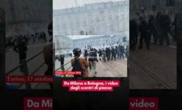 Da Milano a Bologna i video degli scontri di piazza 265x160