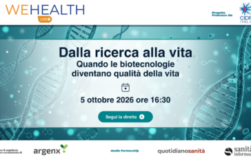 Dalla ricerca alla vita.Quando le biotecnologie diventano qualita della vita Diretta 5 ottobre alle 16.30 364x230