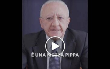 De Luca e la scarcerazione di Siher Siamo passati da Che Guevara a Youssef emaciato con baffetti a coda di topo 364x230