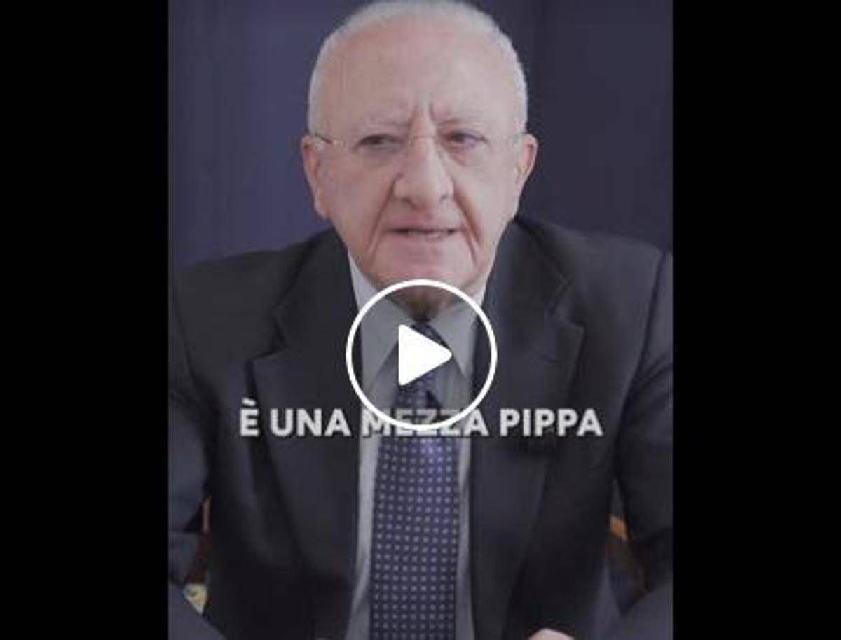 De Luca e la scarcerazione di Siher: "Siamo passati da Che Guevara a Youssef, emaciato con baffetti a coda di topo"