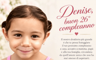Denise Pipitone il messaggio della mamma Piera Maggio nel giorno del 26esimo compleanno Ovunque tu sia auguri 364x230