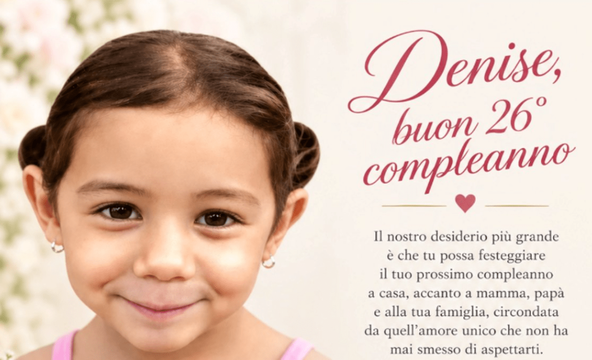 Denise Pipitone, il messaggio della mamma Piera Maggio nel giorno del 26esimo compleanno: "Ovunque tu sia, auguri"