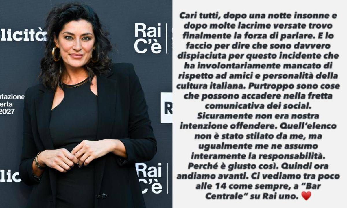 Elisa Isoardi rompe il silenzio: "Dispiaciuta per toto-morti, non è mio ma me ne assumo responsabilità"