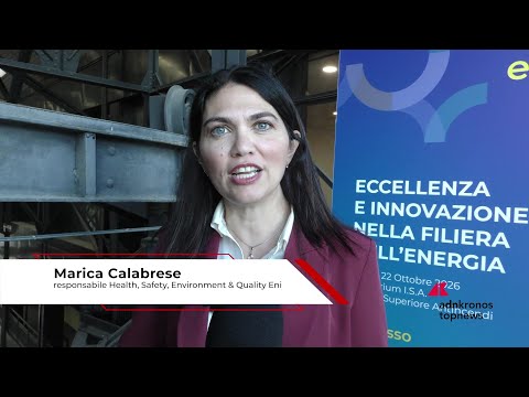 Energia, Calabrese (Eni): «Eccellenza è sicurezza quotidiana»