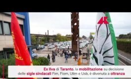 Ex Ilva sciopero a oltranza a Taranto e Genova 265x160
