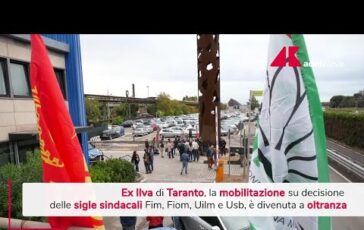 Ex Ilva sciopero a oltranza a Taranto e Genova 364x230