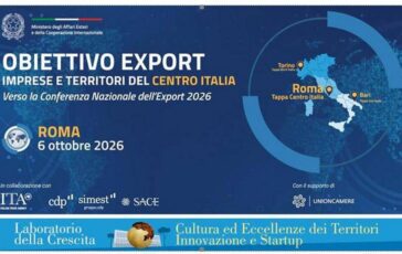 Export il Sistema Paese fa tappa a Roma imprese e territori del Centro alla prova dei nuovi mercati 364x230