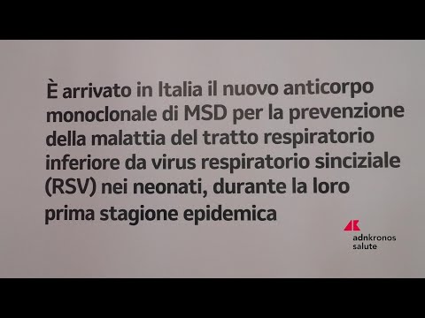 Farmaci: Rsv, Aifa approva anticorpo monoclonale che protegge dal virus respiratorio sinciziale