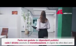 Ferie cambiano le regole per dipendenti pubblici Video 265x160