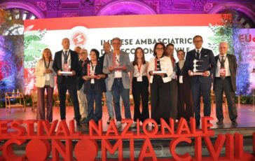Festival nazionale economia civile premiate le 5 imprese nominate ambasciatrici 2026 364x230